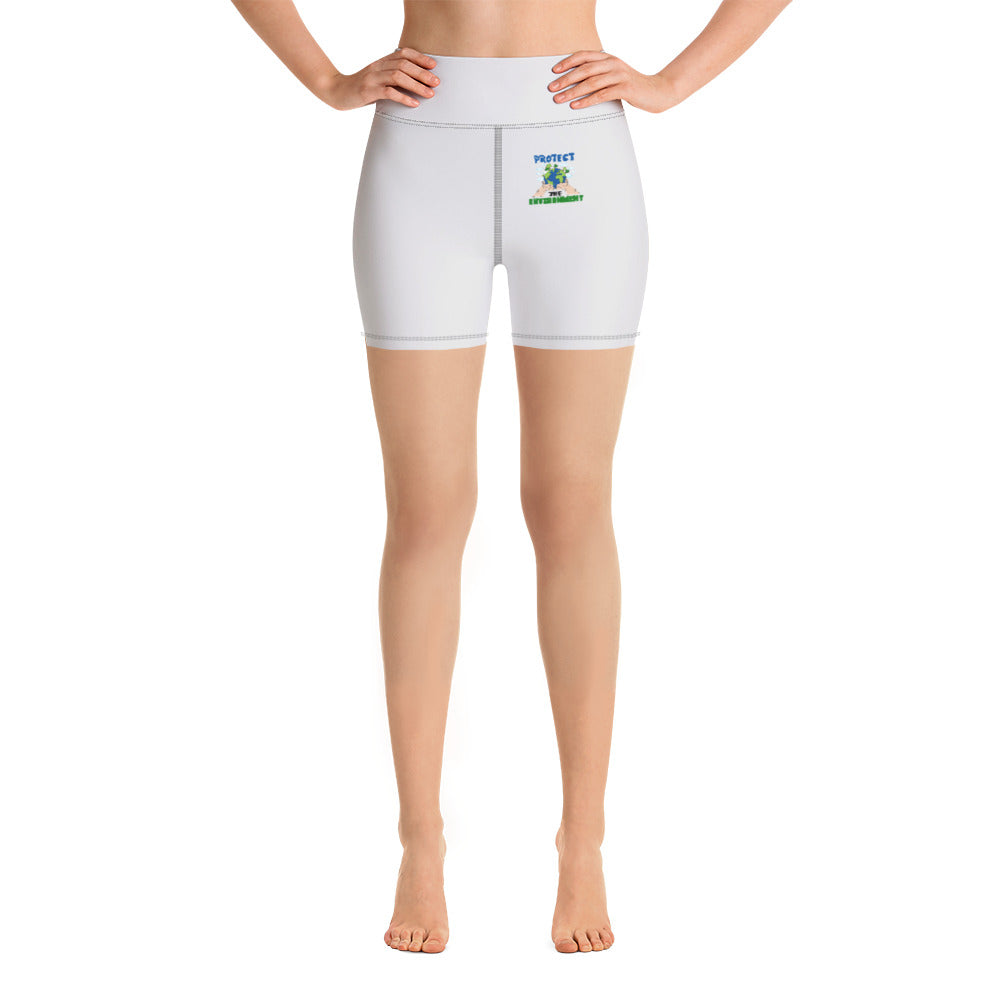 PROTECT THE ENVIRONMENT - Yoga Shorts