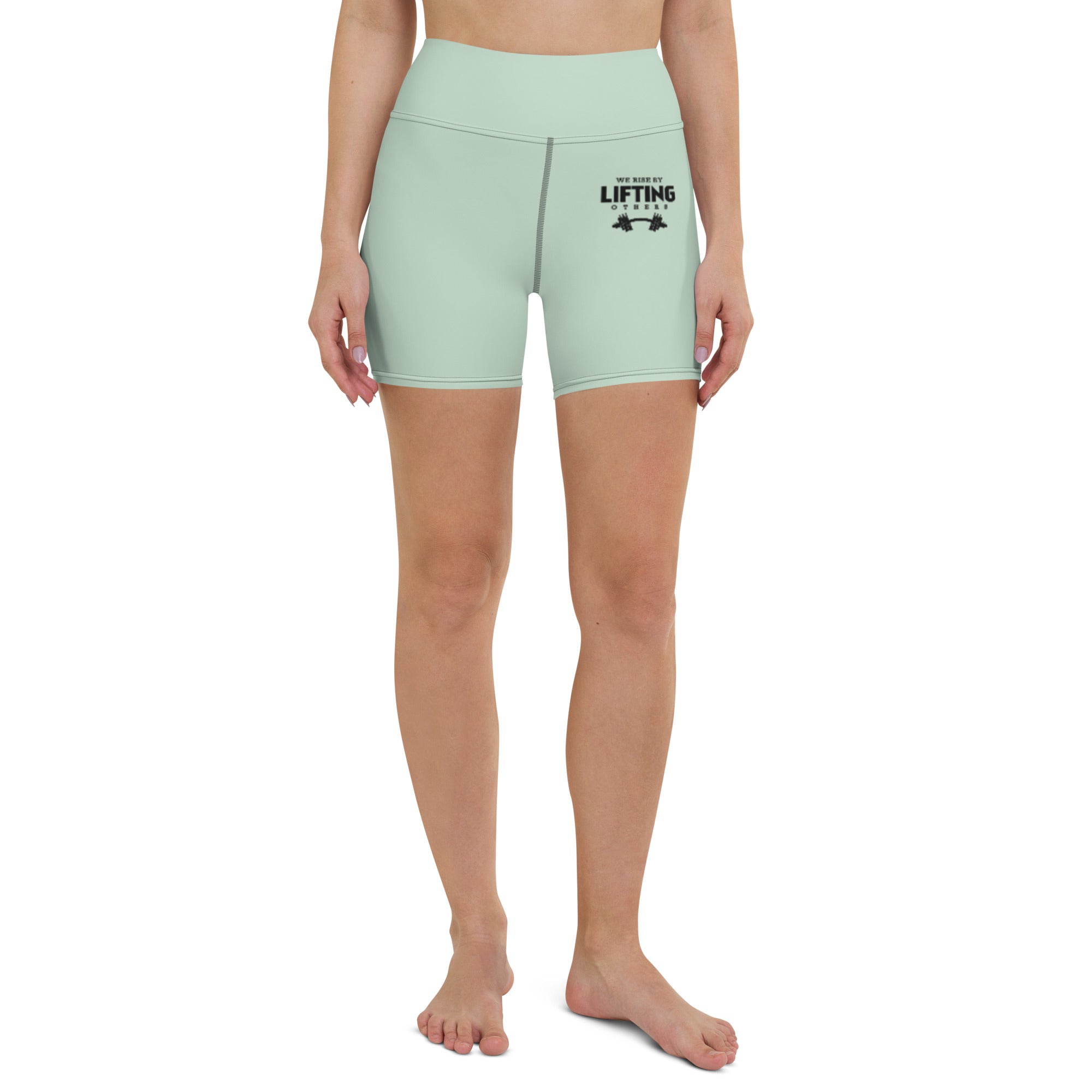 WE RISE BY LIFTING OTHERS - Yoga Shorts