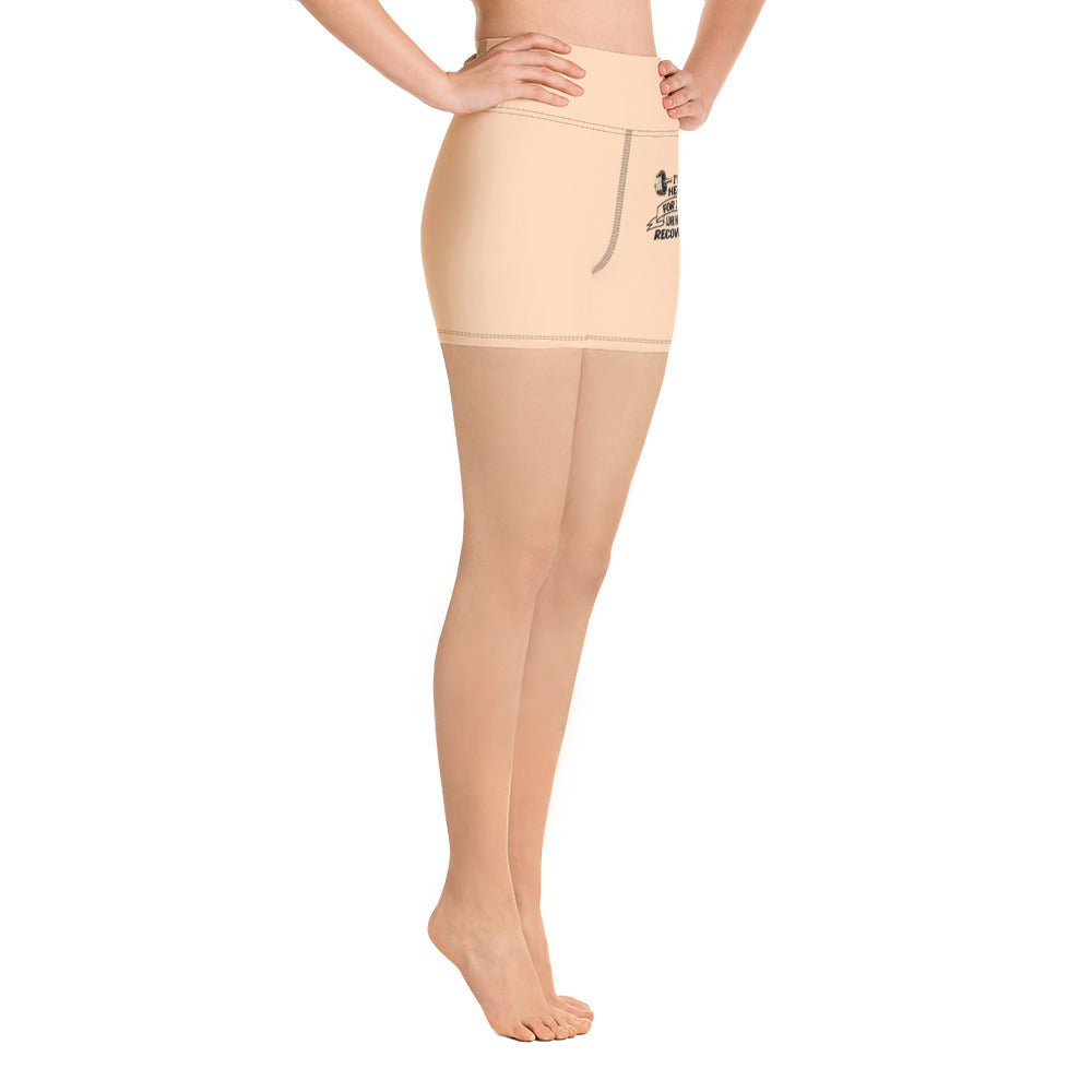 I'M HERE FOR THE WALKING RECOVERY - Yoga Shorts