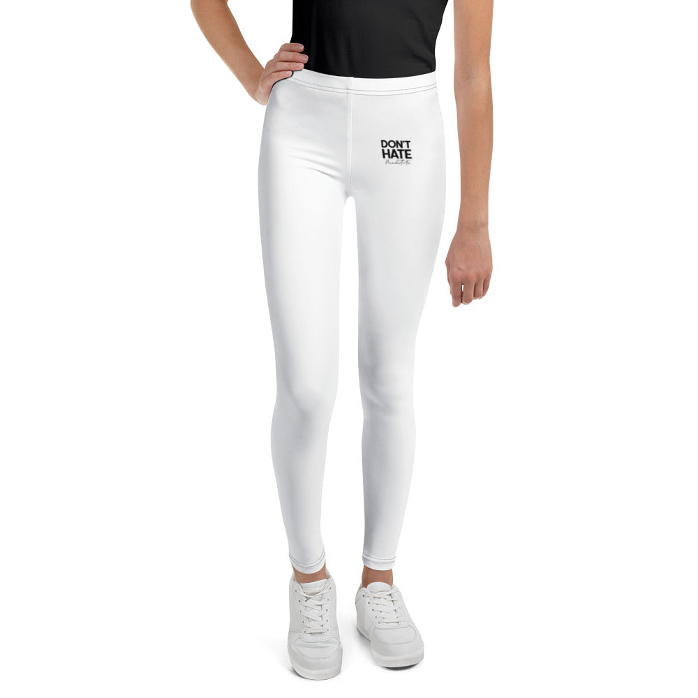 DON'T HATE MEDITATE - Youth Leggings