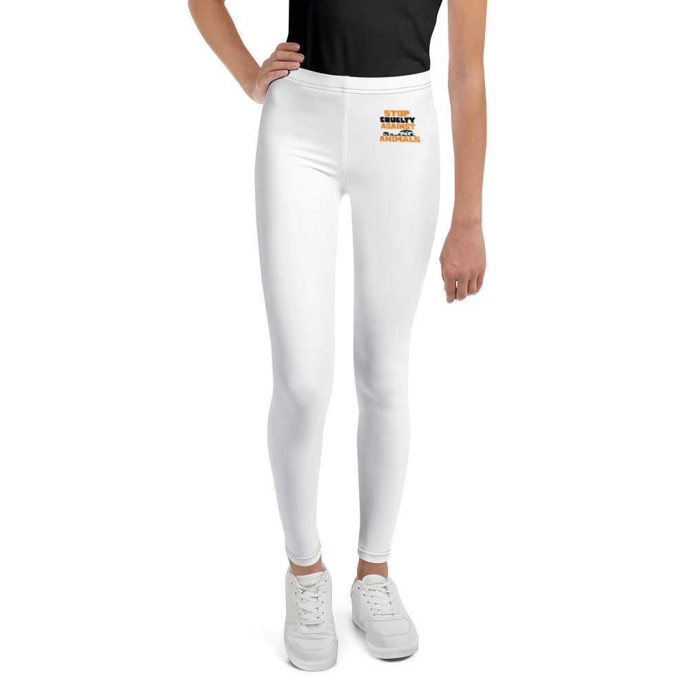 STOP CRUELTY AGAINST ANIMALS - Youth Leggings