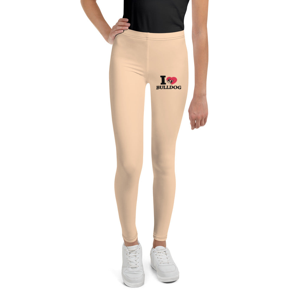 I LOVE BULLDOG - Youth Leggings