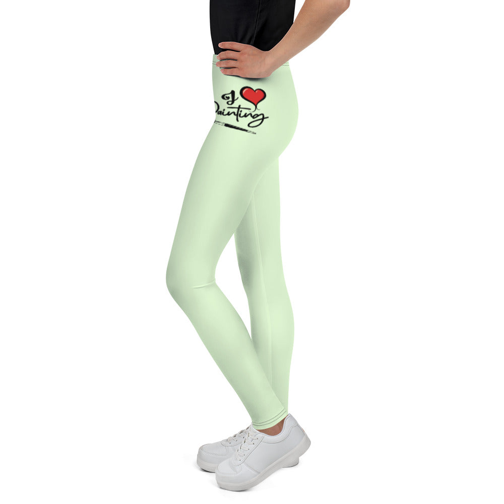 I LOVE PAINTING - Youth Leggings