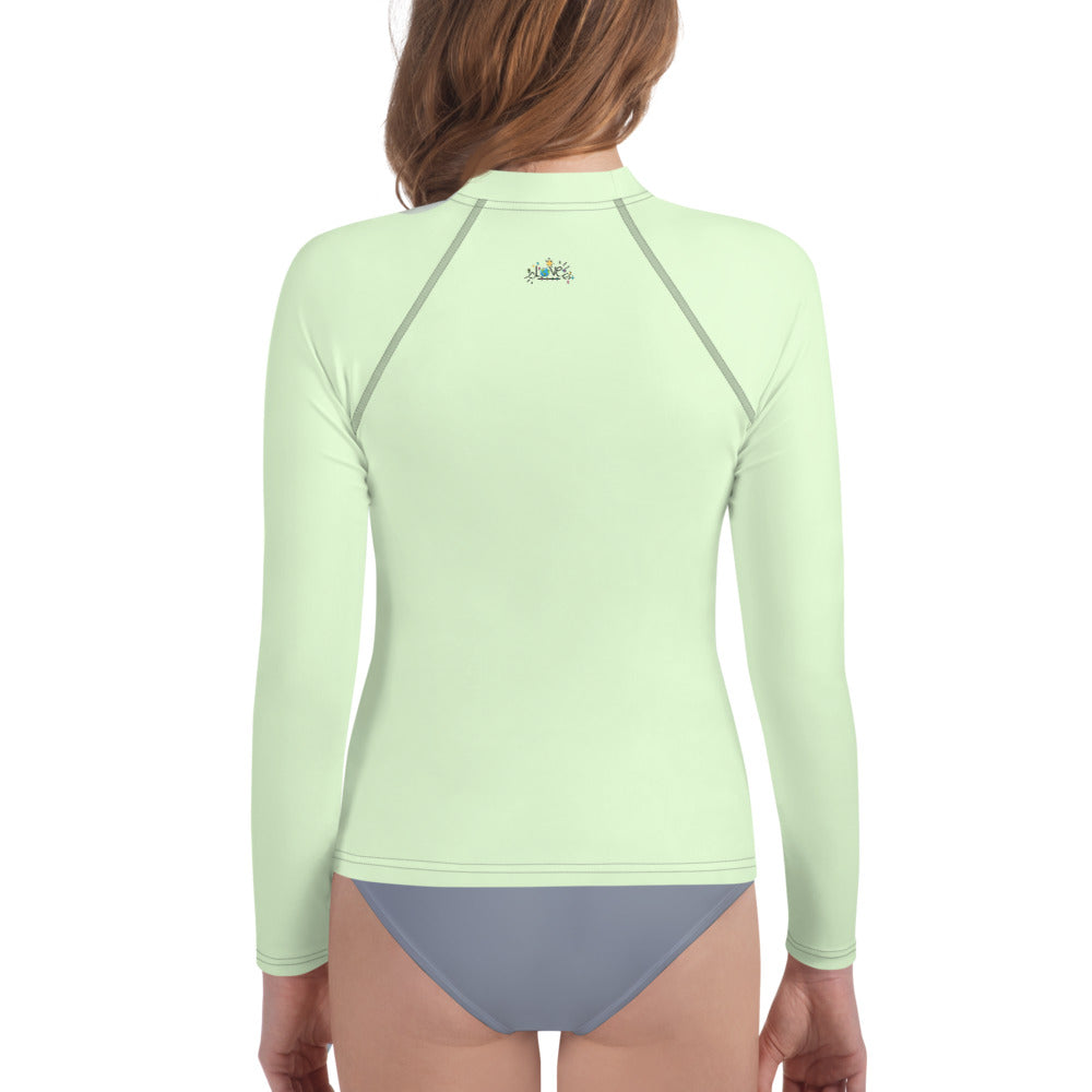 LOVE EARTH - Youth Rash Guard