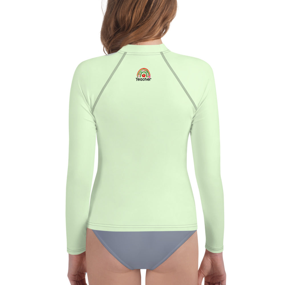 TEACHER - Youth Rash Guard