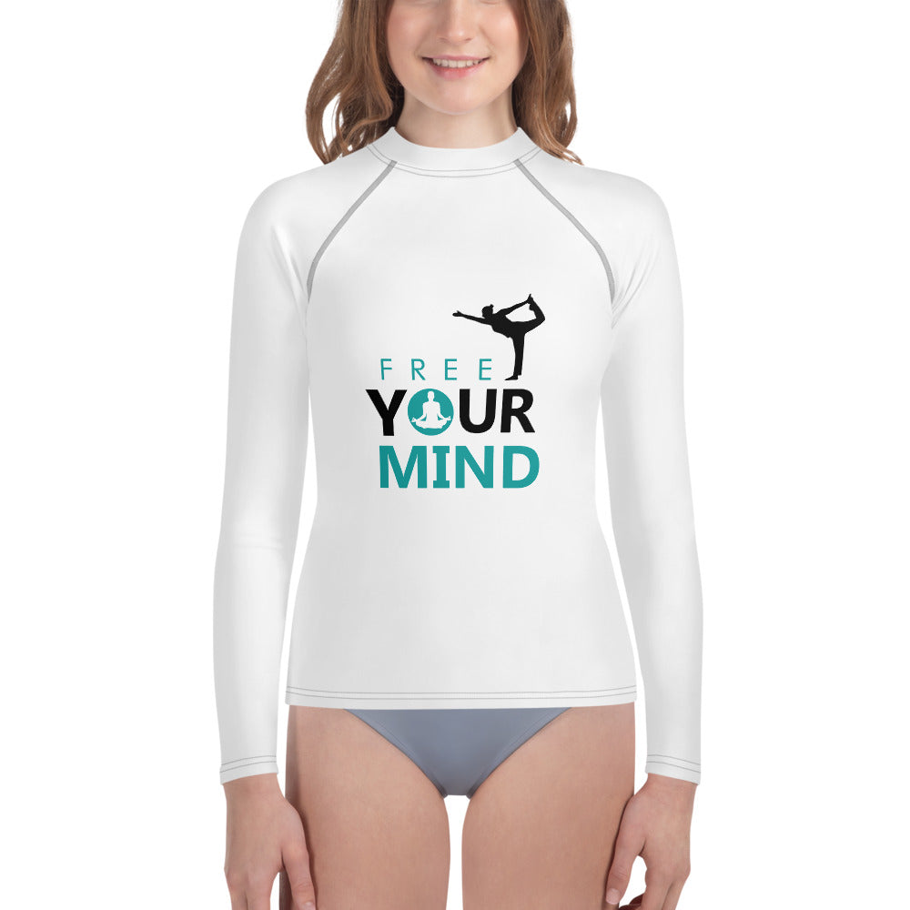 FREE YOUR MIND - Youth Rash Guard