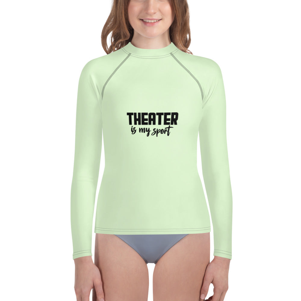 THEATER IS MY SPORT - Youth Rash Guard