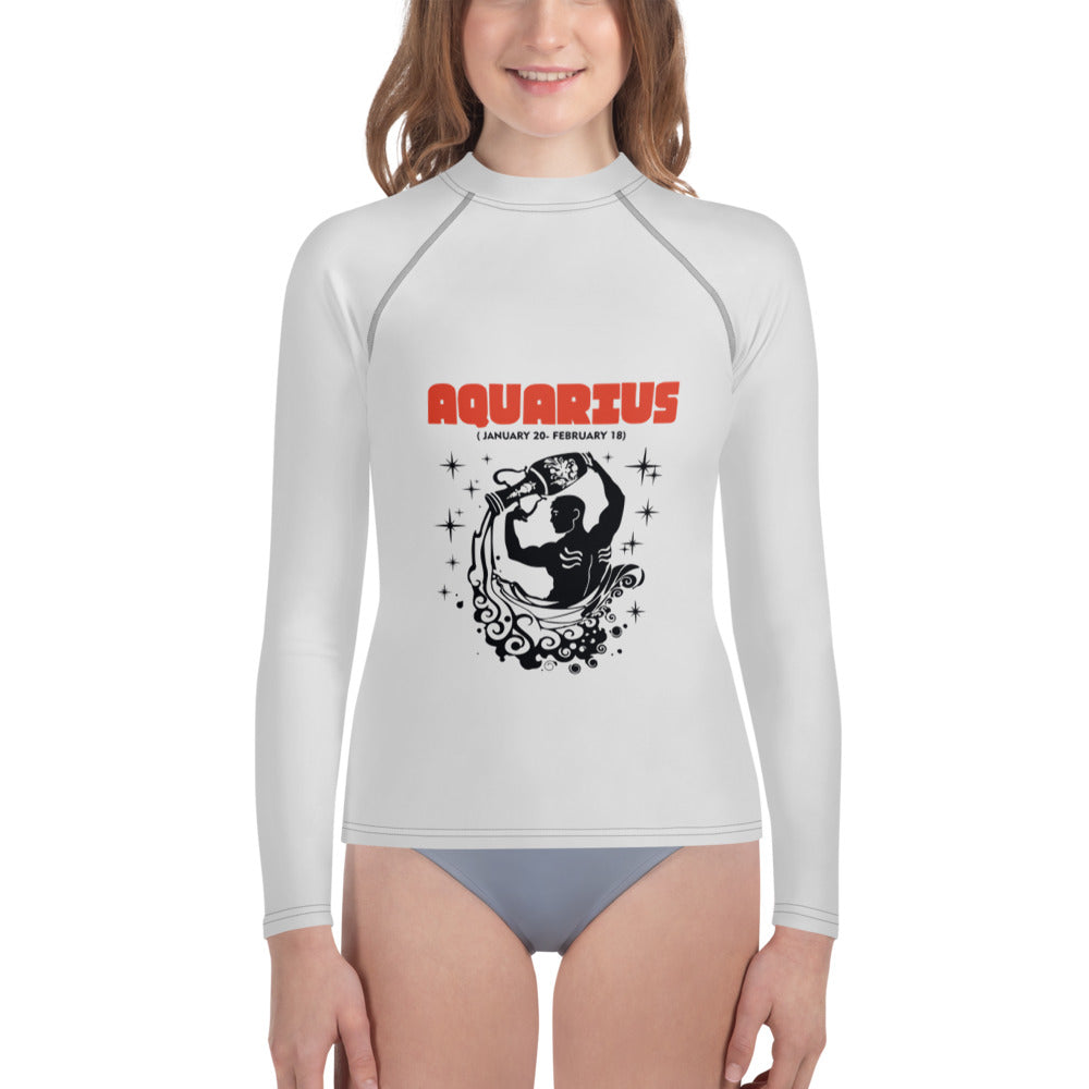 AQUARIUS - Youth Rash Guard