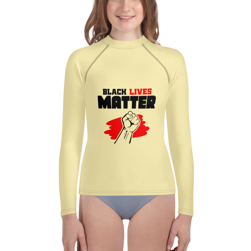 BLACK LIVES MATTER - Youth Rash Guard