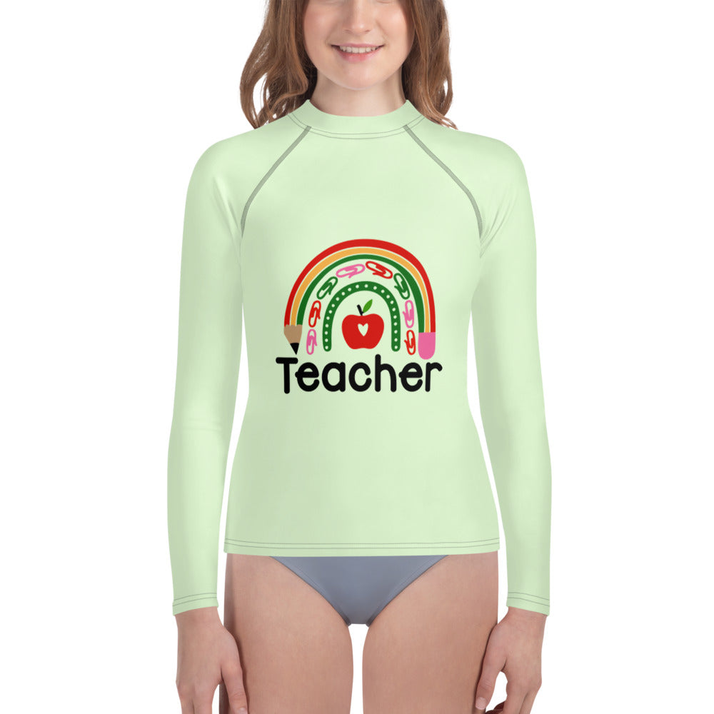 TEACHER - Youth Rash Guard