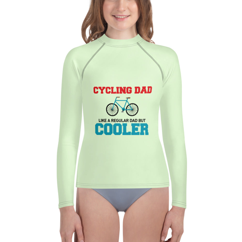 CYCLING DAD - Youth Rash Guard