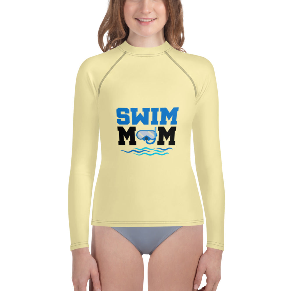 SWIM MOM - Youth Rash Guard