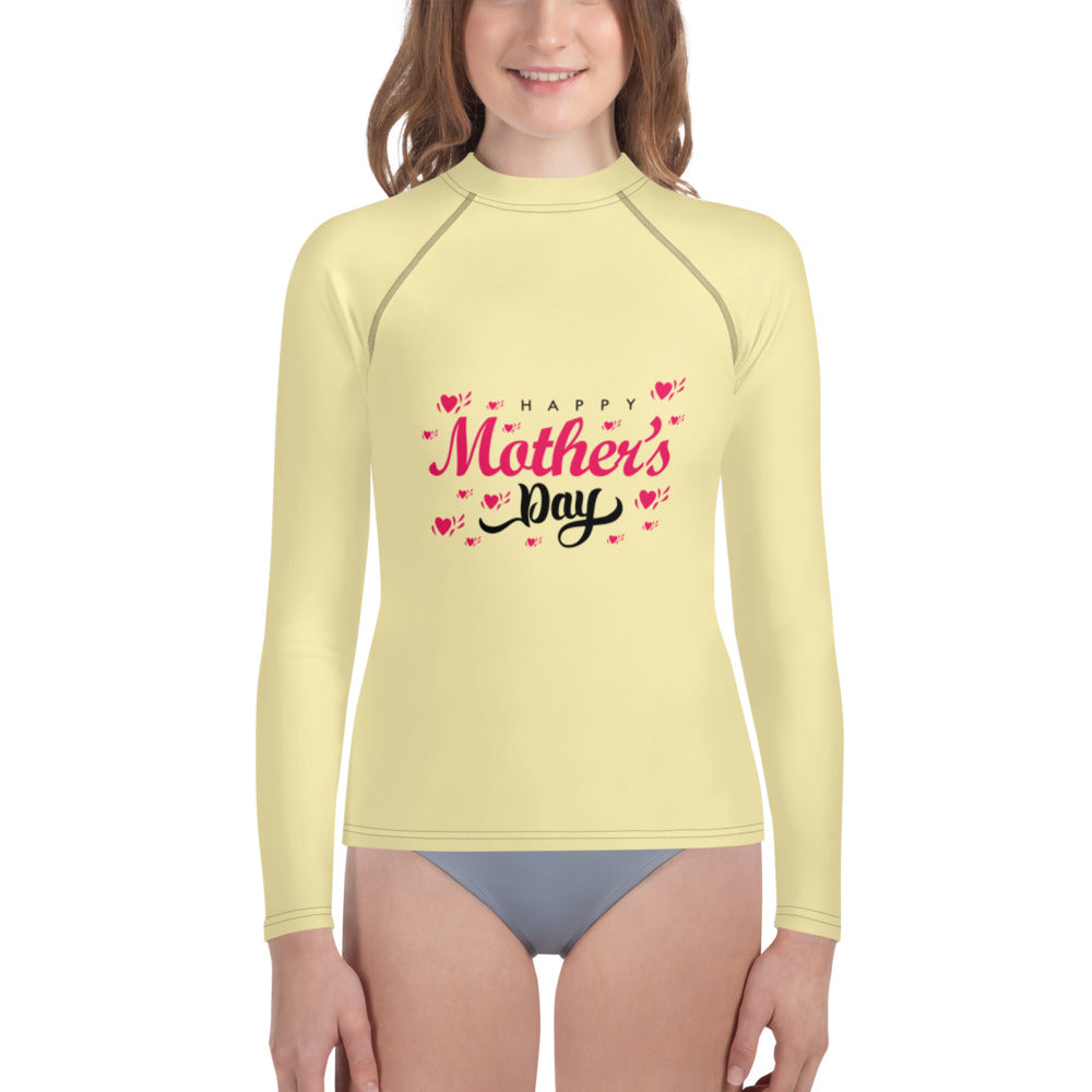 HAPPY MOTHER'S DAY - Youth Rash Guard