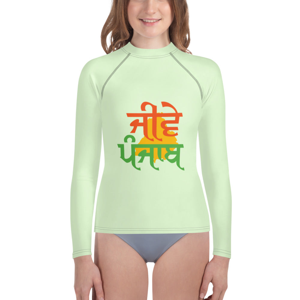 JEEVE PUNJAB - Youth Rash Guard