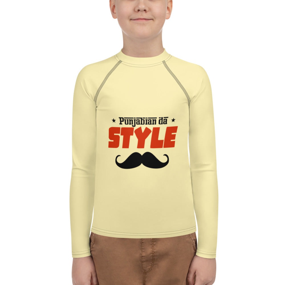 PUNJABIAN DA STYLE - Youth Rash Guard