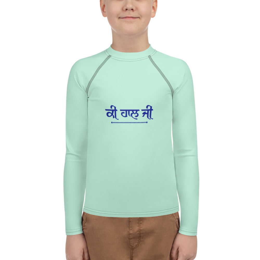 KI HAAL JI - Youth Rash Guard