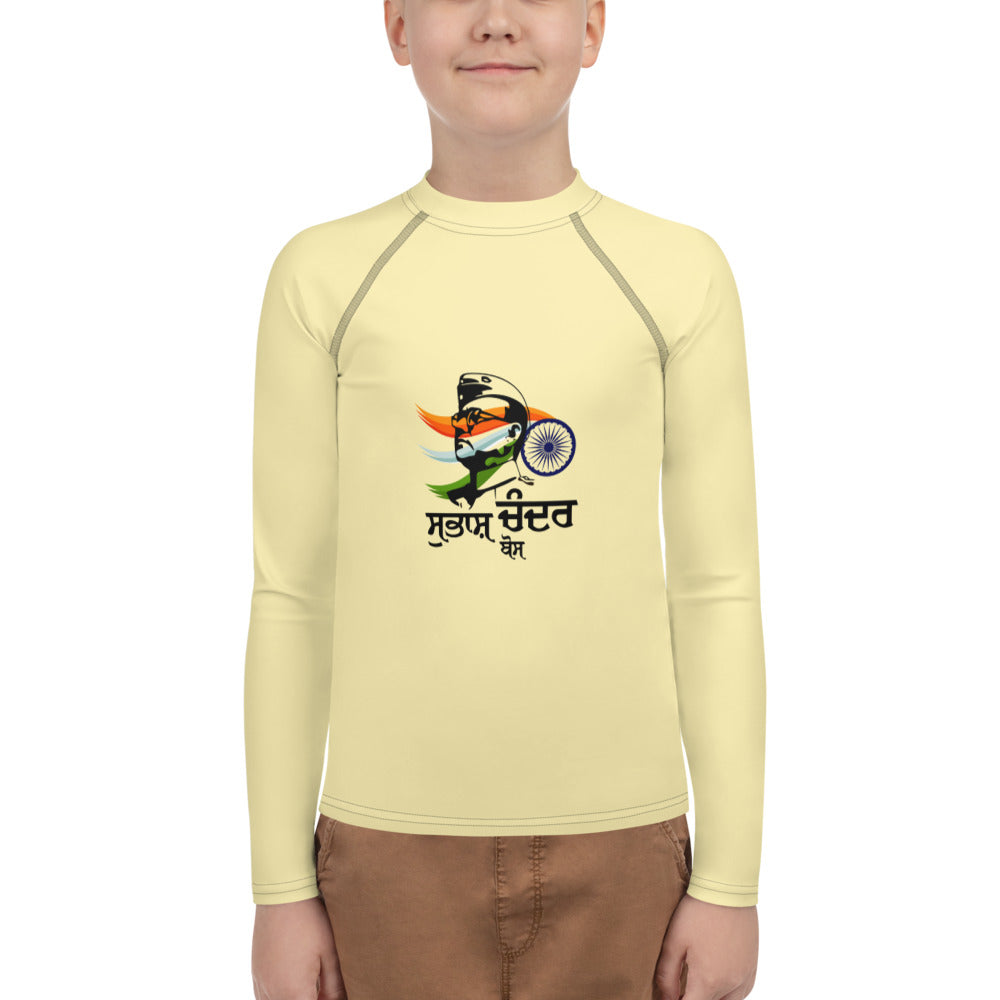 SUBHASH CHANDRA BOSE - Youth Rash Guard