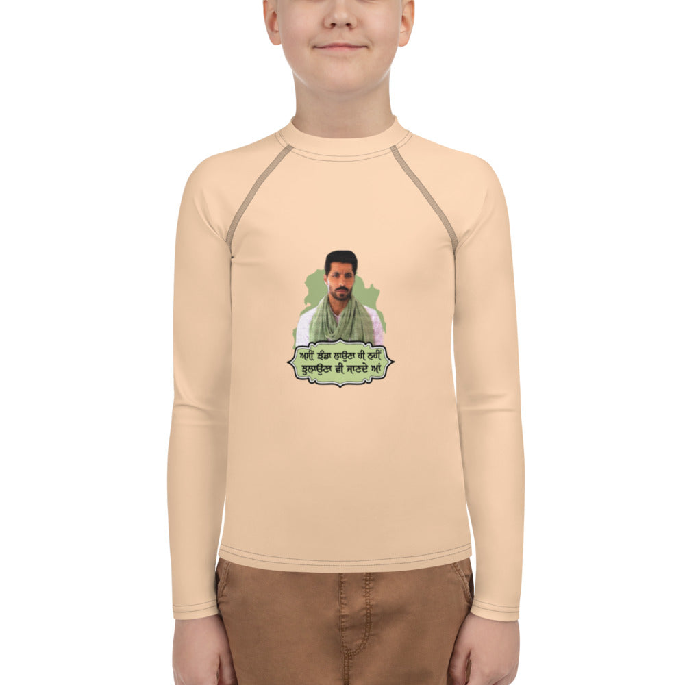 ASSI JHANDA LAUNA HI - Youth Rash Guard