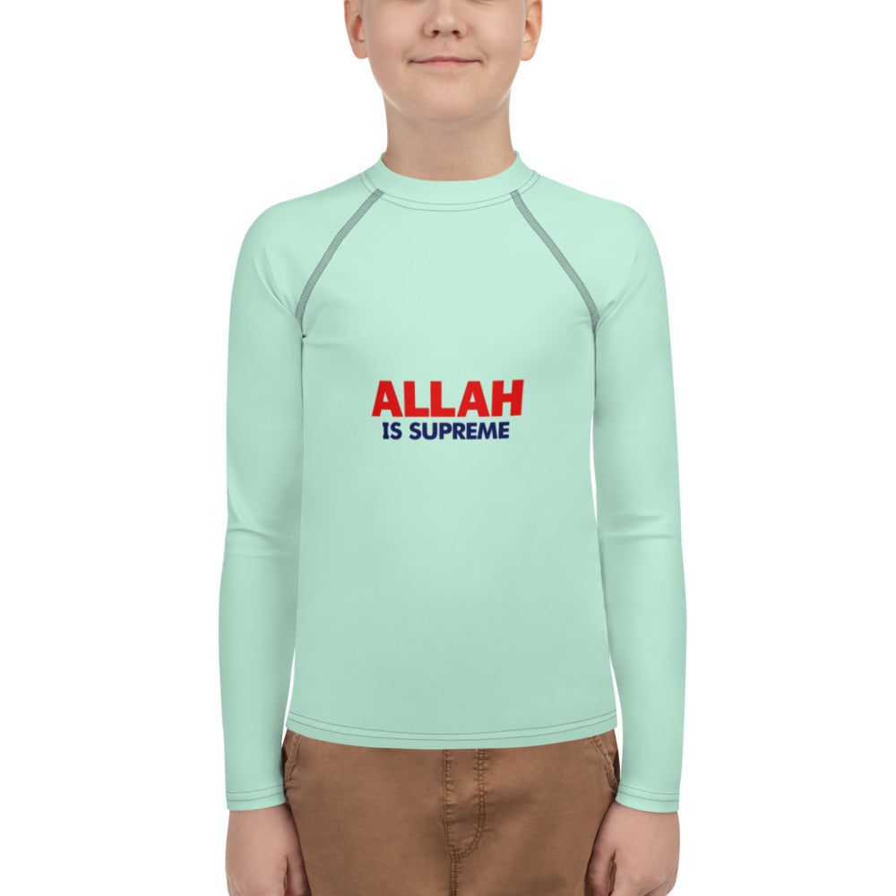 ALLAH IS SUPREME - Youth Rash Guard