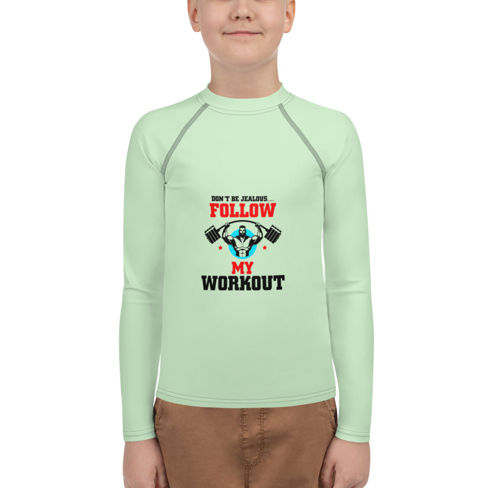 DON'T BE JEALOUS - Youth Rash Guard