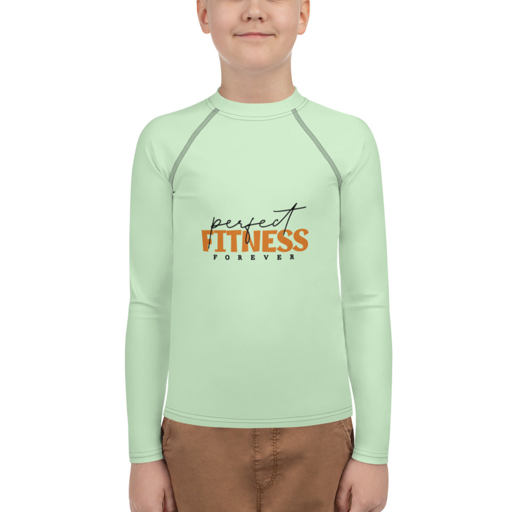 PERFECT FITNESS FOREVER - Youth Rash Guard