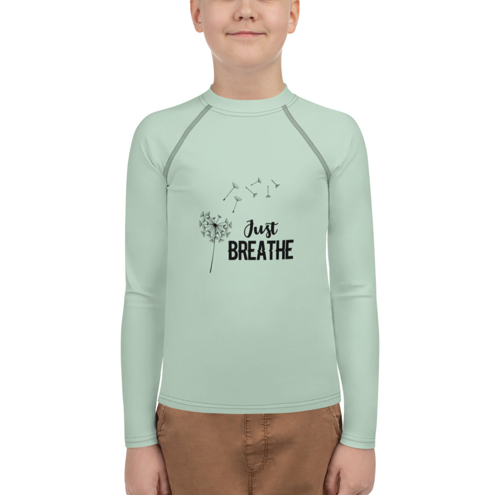 JUST BREATHE - Youth Rash Guard