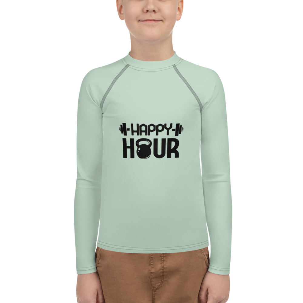 HAPPY HOUR - Youth Rash Guard