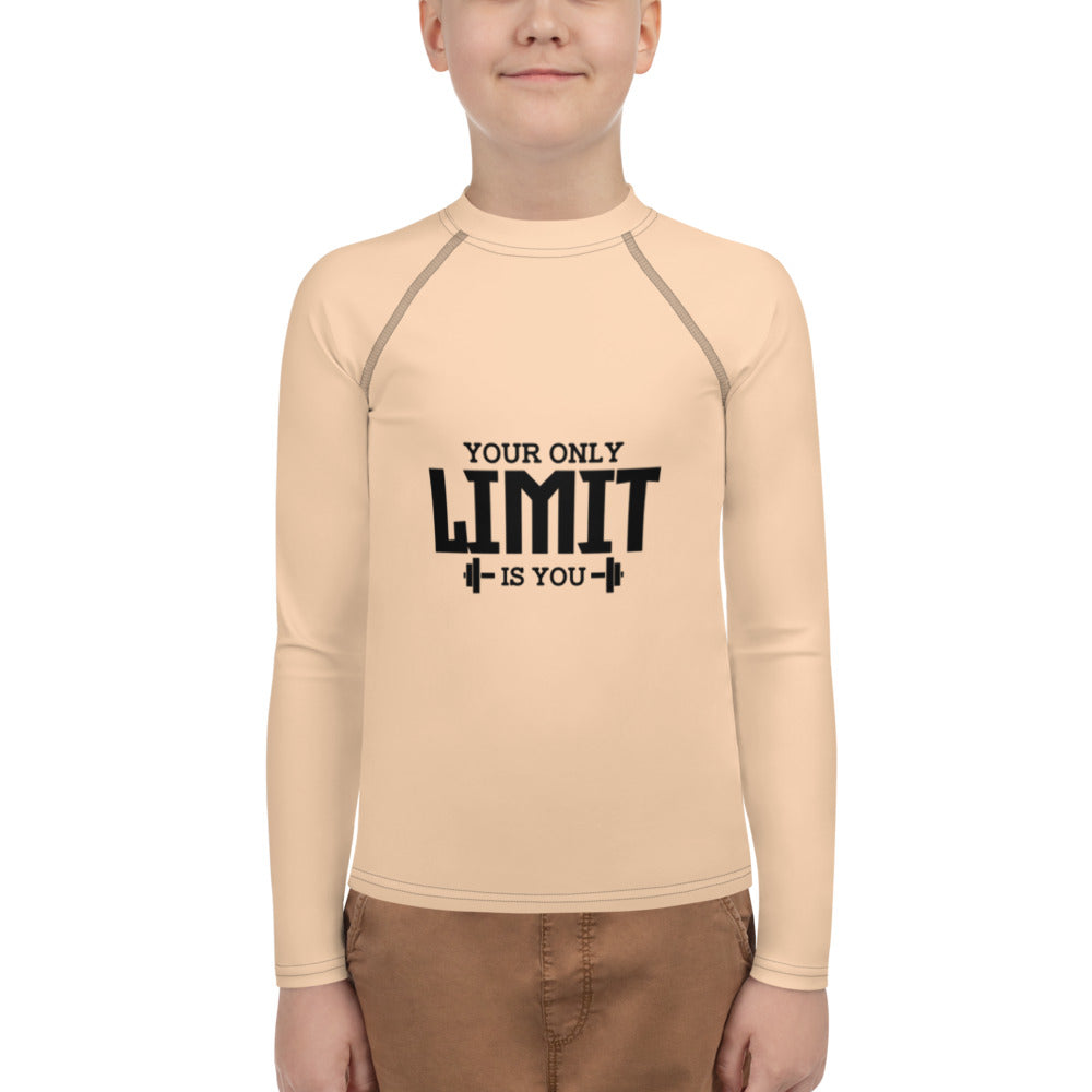 YOUR LIMIT IS YOU - Youth Rash Guard