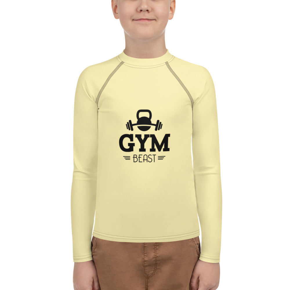 GYM BEAST - Youth Rash Guard