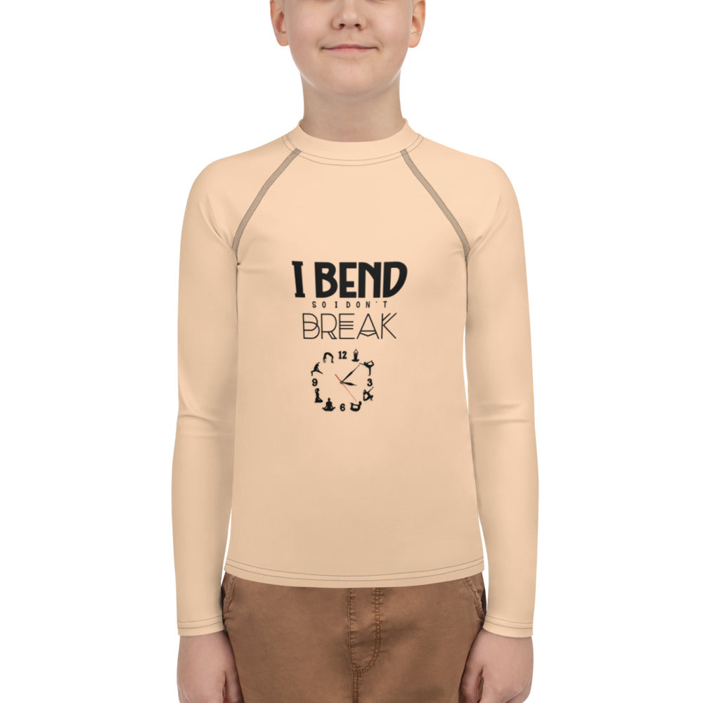 I BEND SO I DON'T BREAK - Youth Rash Guard