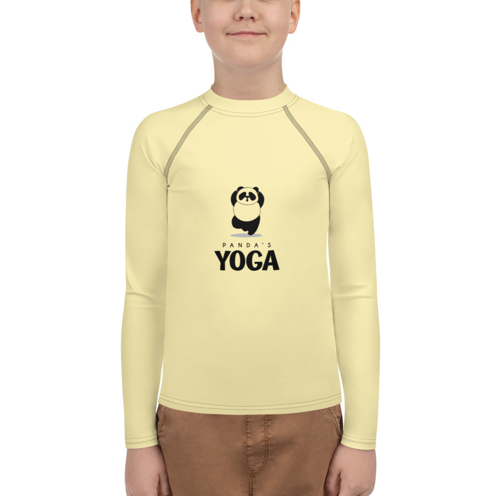 PANDA'S YOGA - Youth Rash Guard