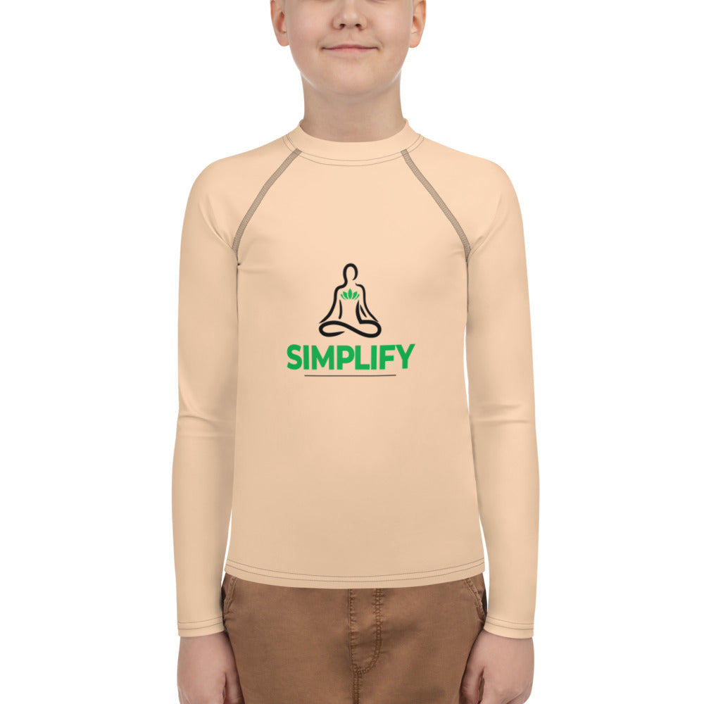 SIMPLIFY - Youth Rash Guard