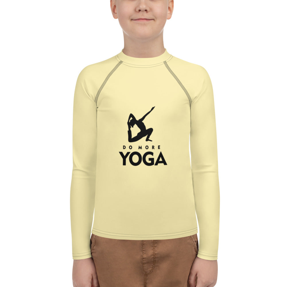 DO MORE YOGA - Youth Rash Guard