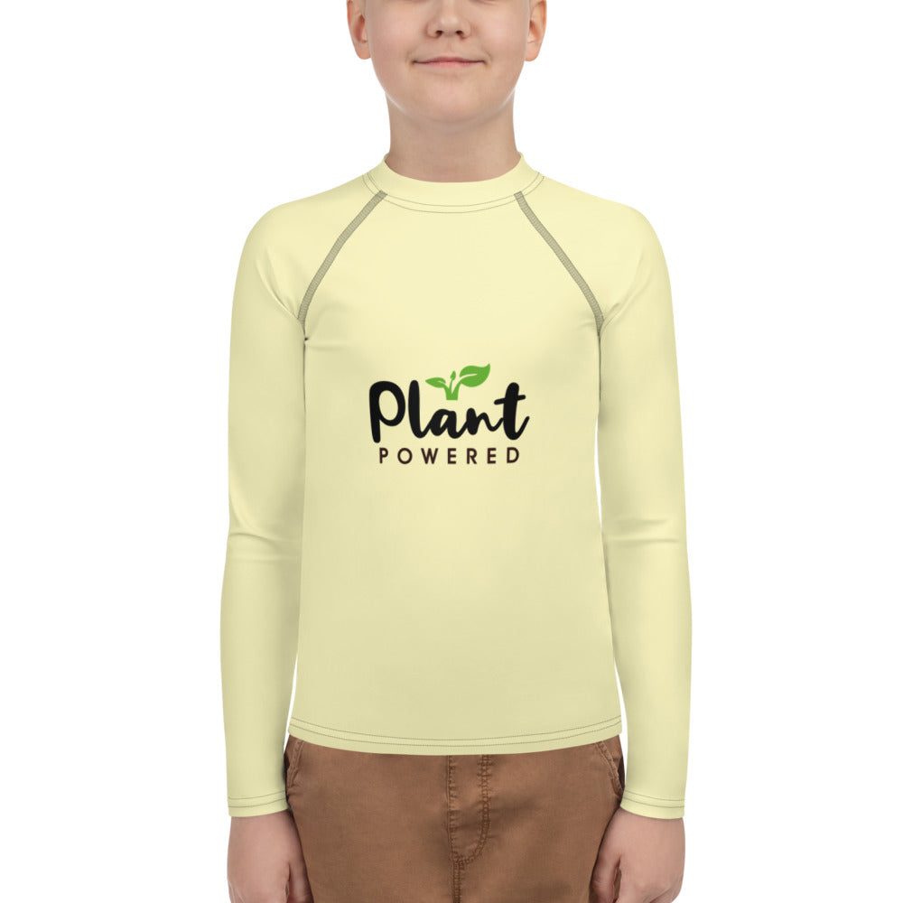 PLANT POWERED - Youth Rash Guard