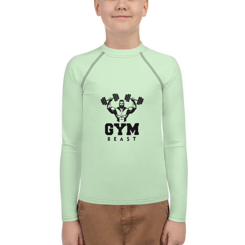 GYM BEAST - Youth Rash Guard