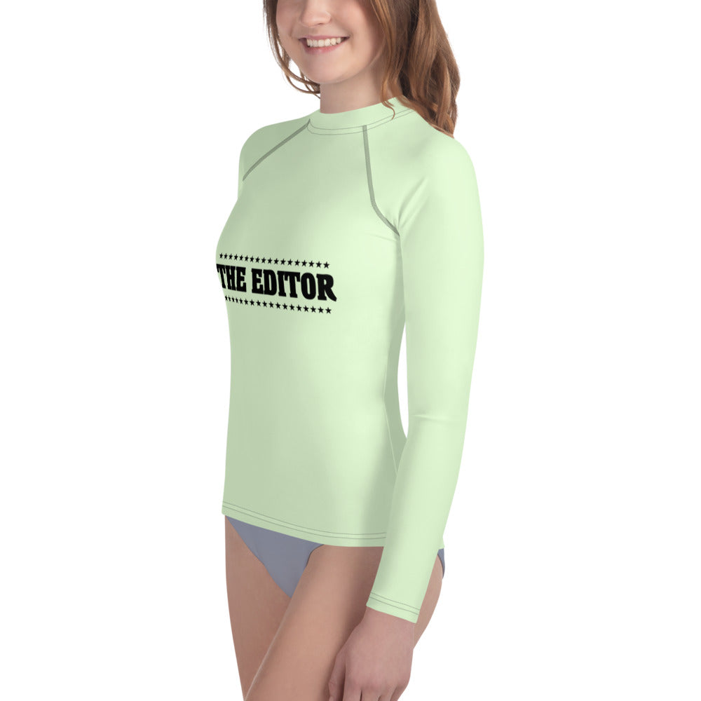 THE EDITOR - Youth Rash Guard