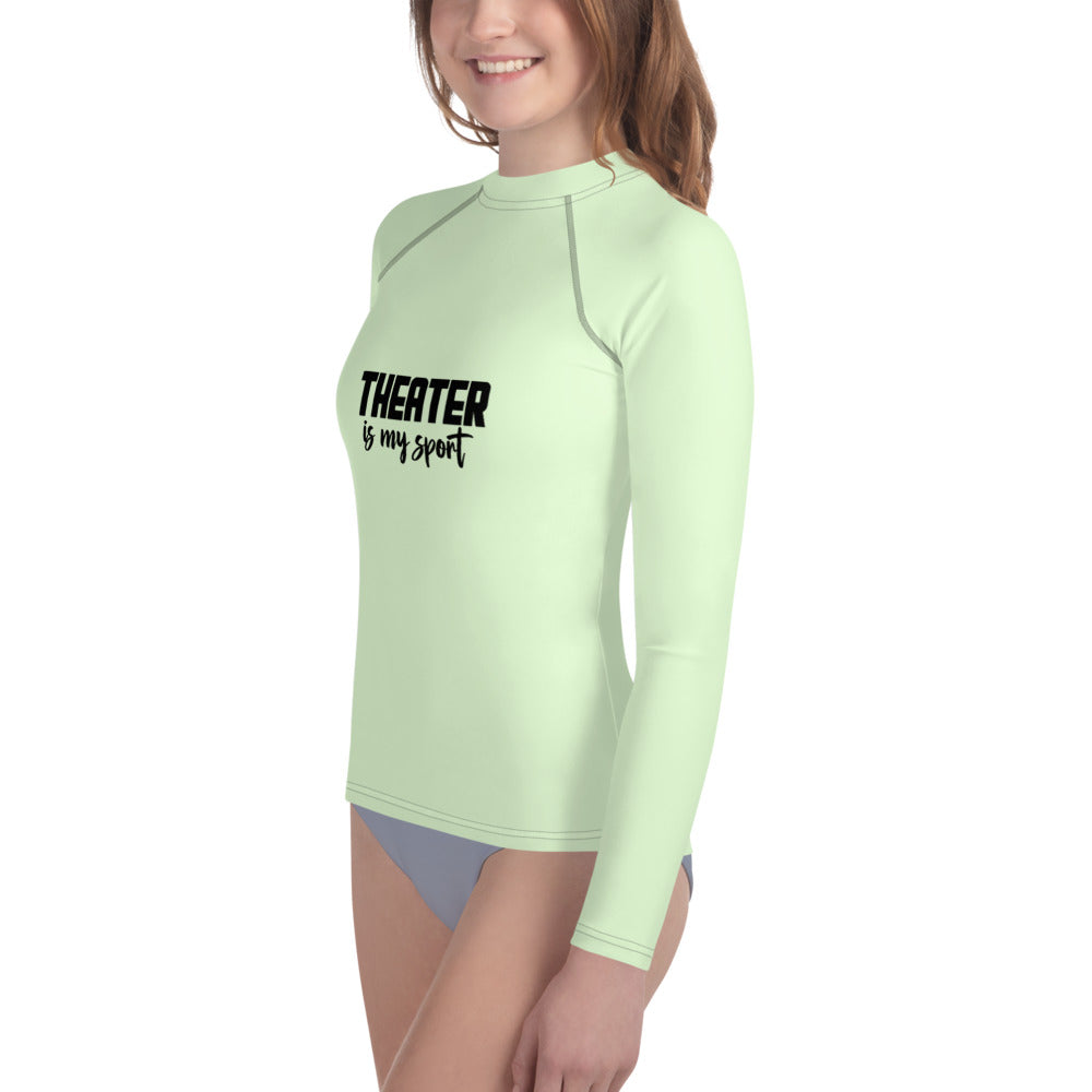 THEATER IS MY SPORT - Youth Rash Guard