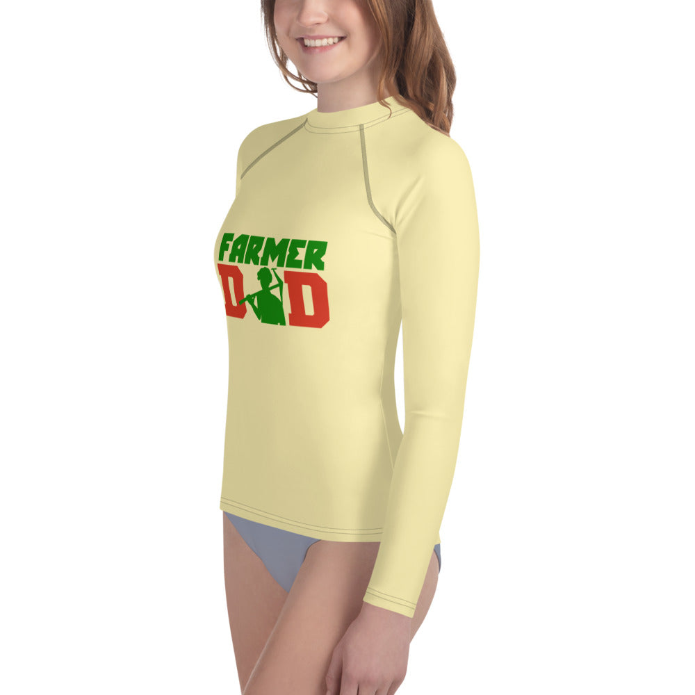 FARMER DAD - Youth Rash Guard