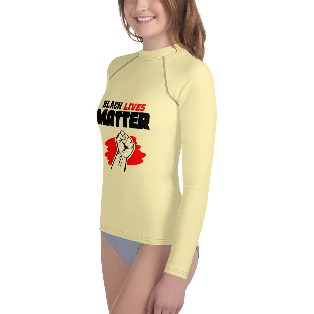 BLACK LIVES MATTER - Youth Rash Guard