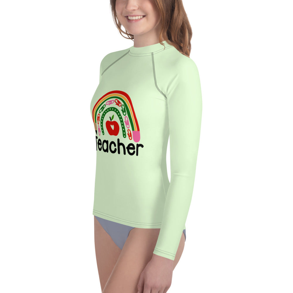 TEACHER - Youth Rash Guard