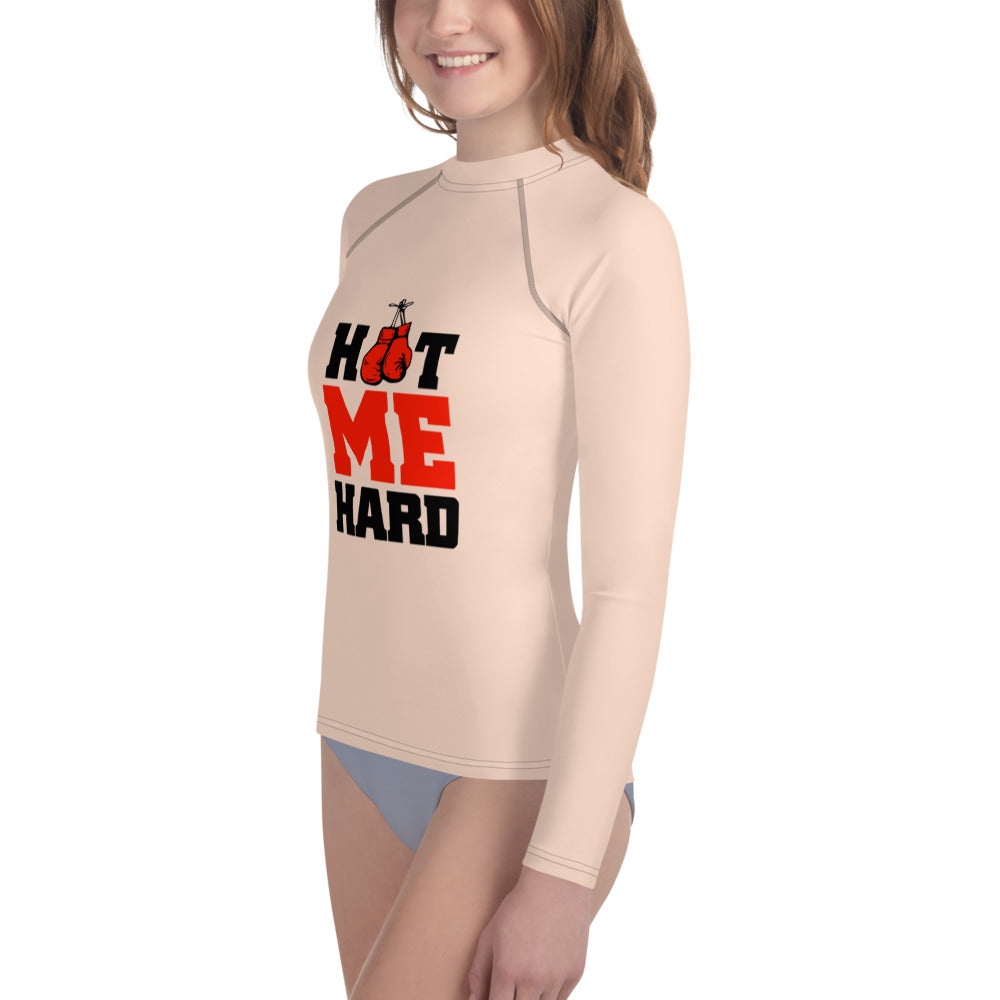 HOT ME HARD - Youth Rash Guard