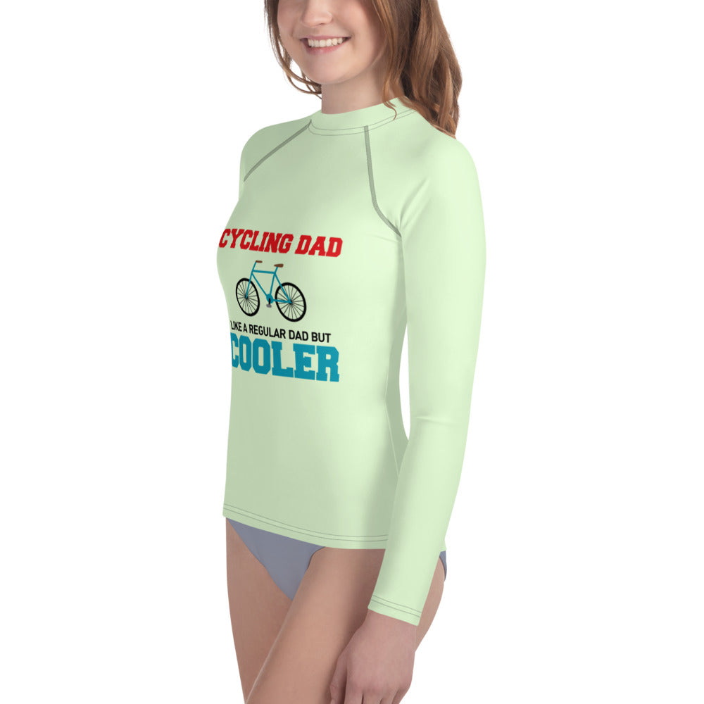 CYCLING DAD - Youth Rash Guard