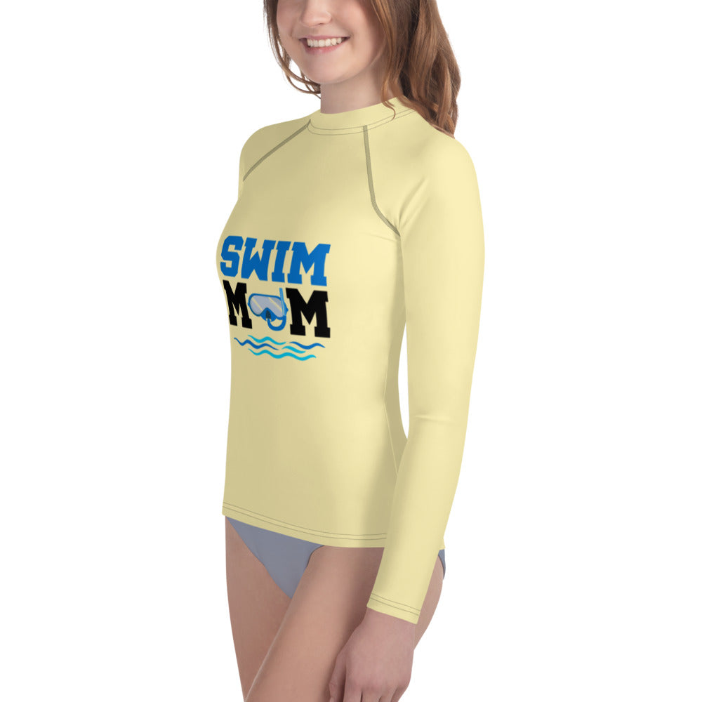 SWIM MOM - Youth Rash Guard