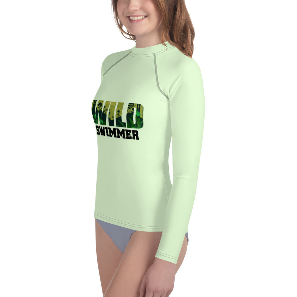 WILD SWIMMER - Youth Rash Guard