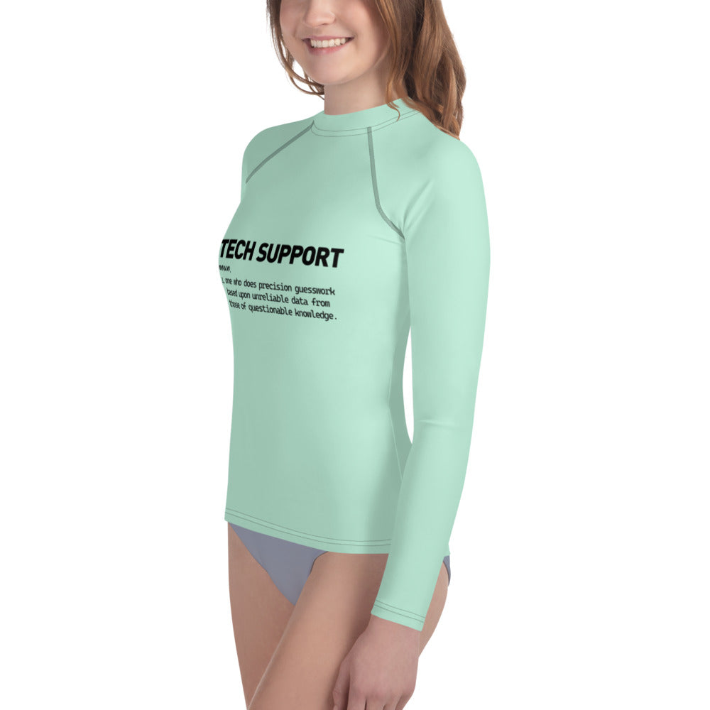 TECH SUPPORT - Youth Rash Guard