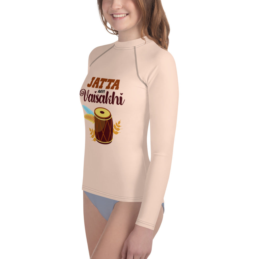 JATTA AAYI VAISAKHI - Youth Rash Guard