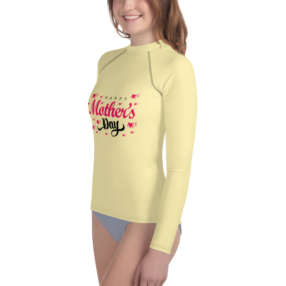 HAPPY MOTHER'S DAY - Youth Rash Guard