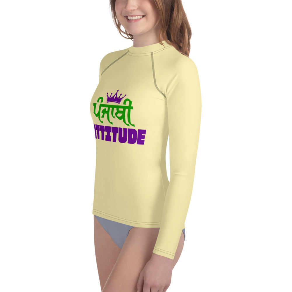 PUNJABI ATTITUDE - Youth Rash Guard