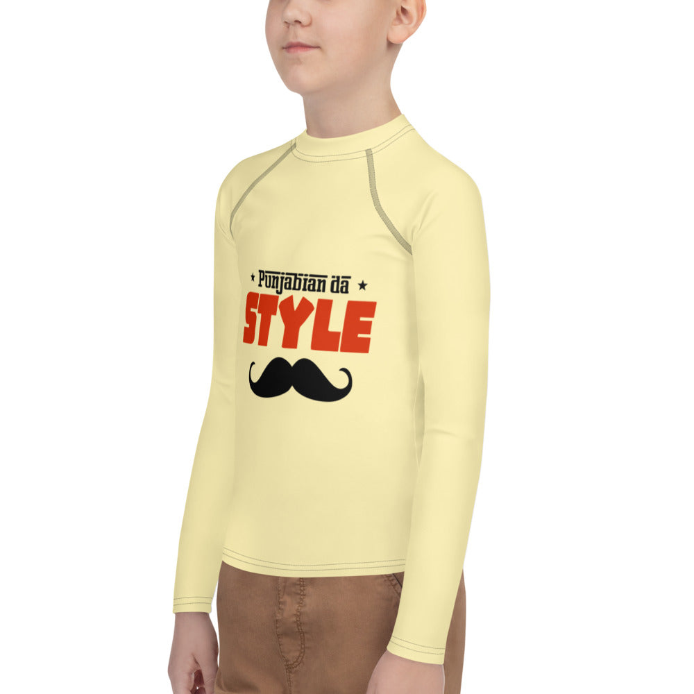 PUNJABIAN DA STYLE - Youth Rash Guard