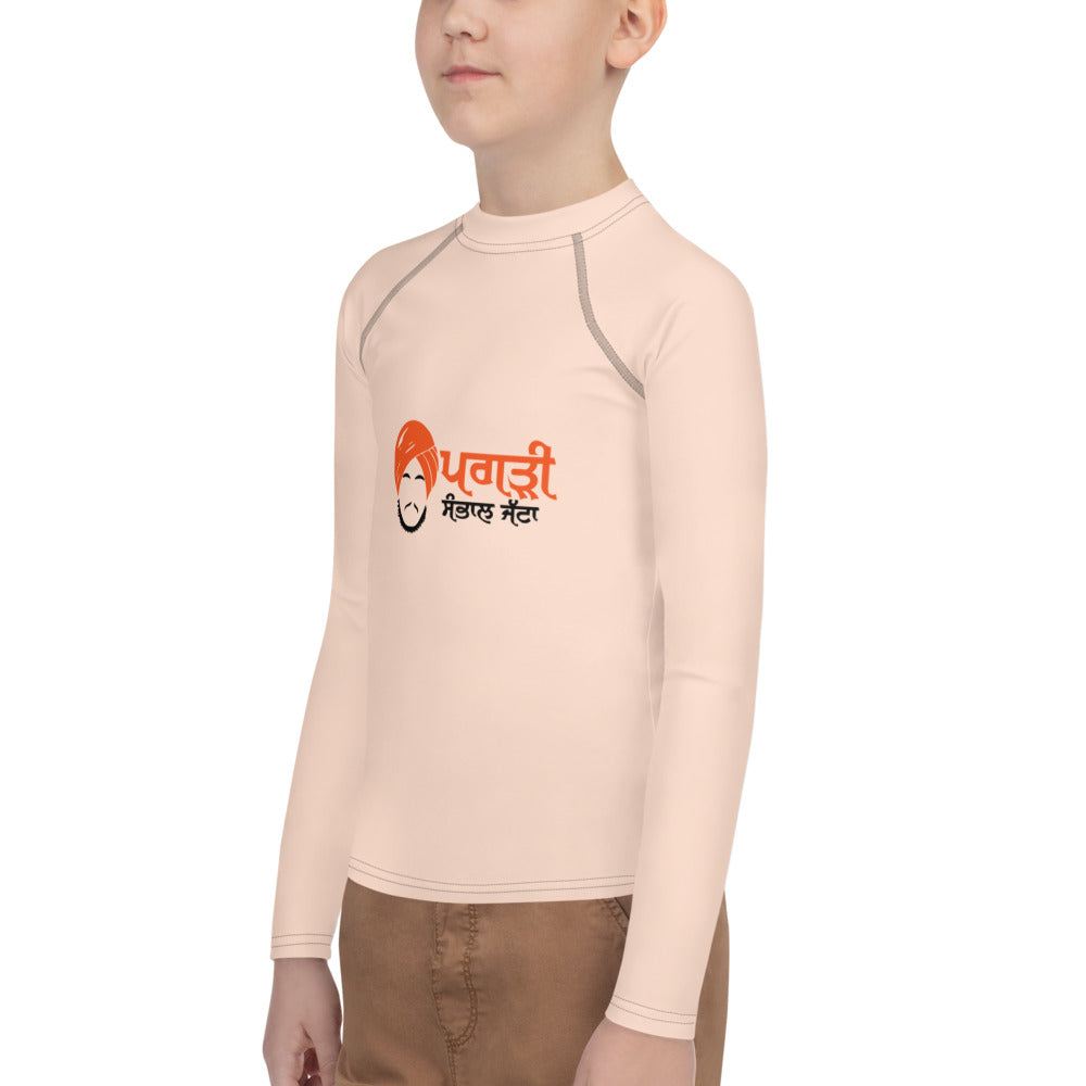 PAGRI SAMBHAL JATTA - Youth Rash Guard